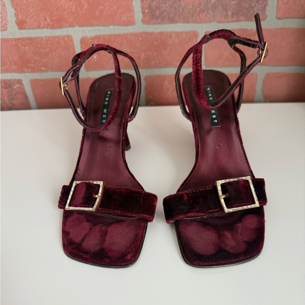 Nine West Vintage Velvet Heels